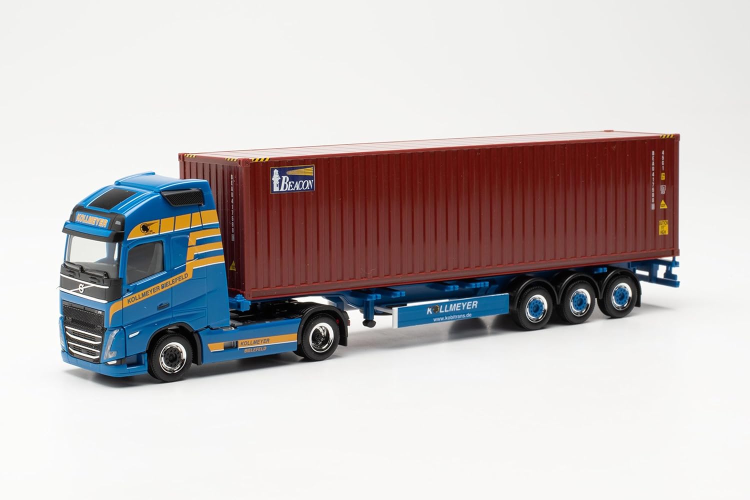 1:87 Scale Herpa Volvo FH Container Truck - Zambia | Ubuy